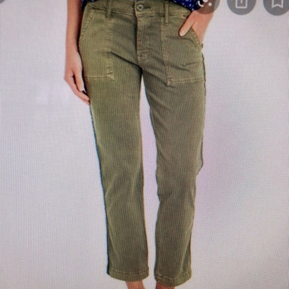 Lucky Brand Utility Boyfriend Pants - Picture 2 of 5